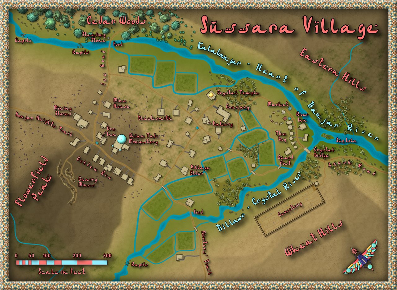 Nibirum Map: sussara village by Wyvern
